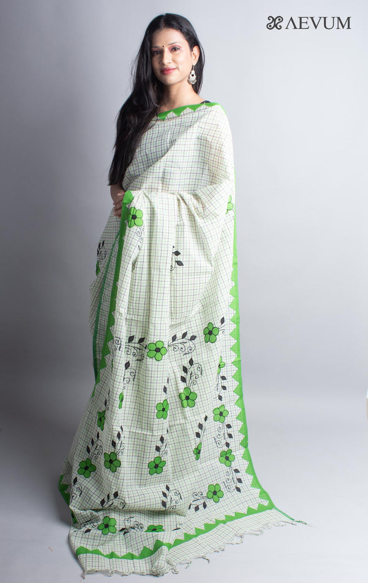 Begampuri Applique Work Saree - 3719 - AEVUM