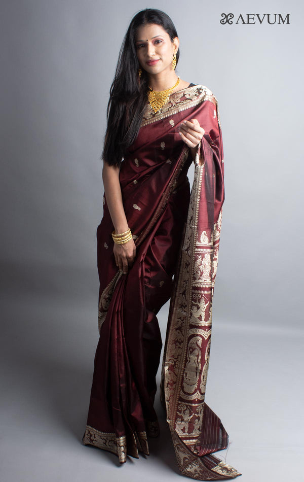 Pure Baluchari Silk Saree with Silk Mark - 3738 Saree Riya's Collection   