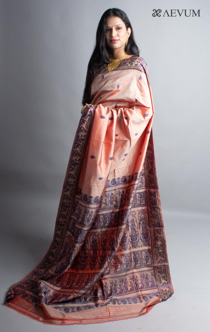 Pure Baluchari Silk Saree with Silk Mark - 3741 Saree Riya's Collection   
