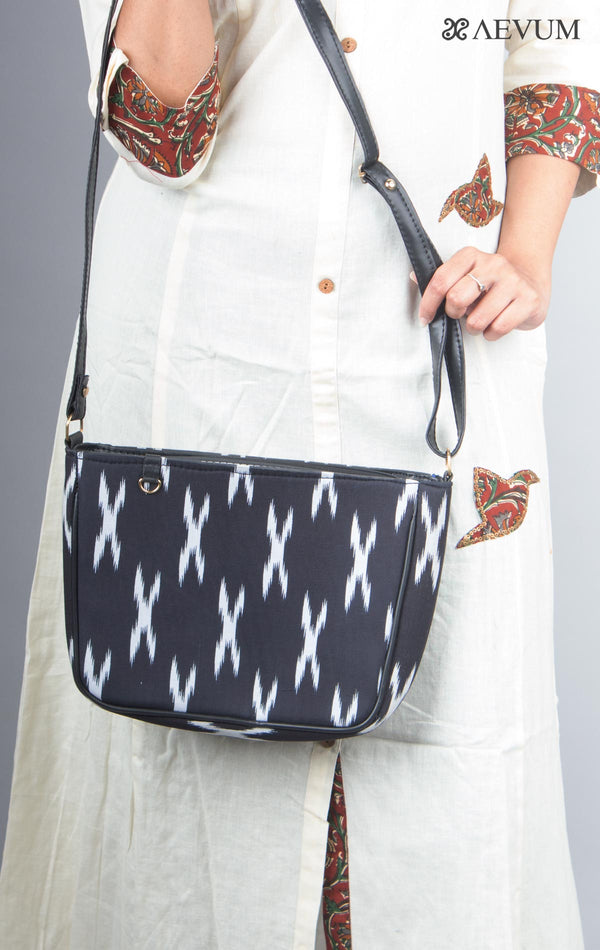 Ikkat Design Sling Bag - 3886 Bags reema   