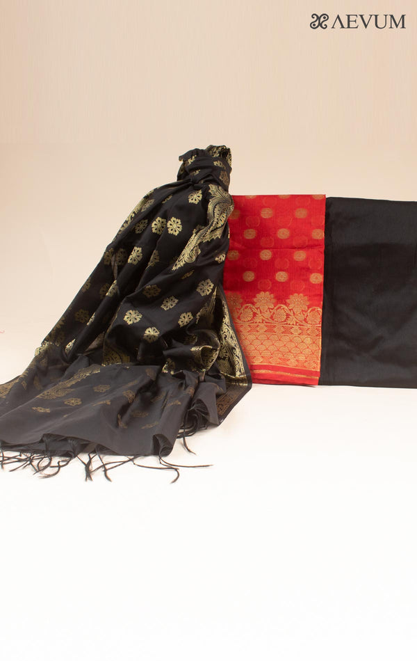 Unstitched Banarasi Silk Kurta Set - 3999 Dress Material Aditri   