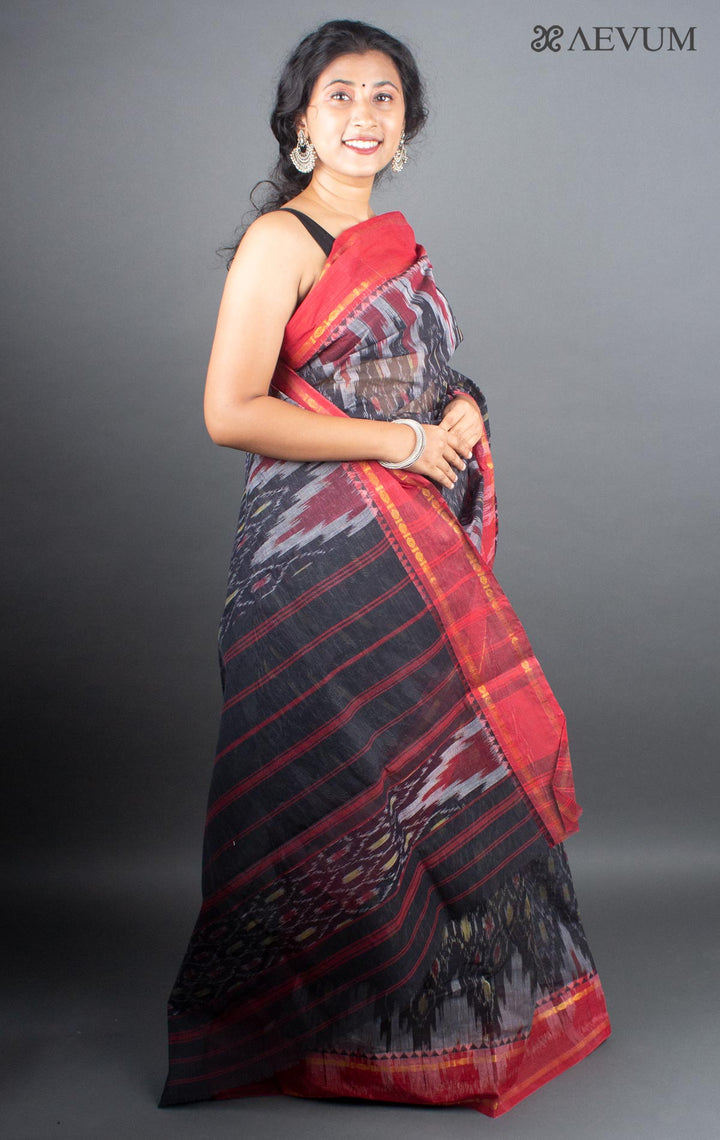 Dhaniyakhali Bengal Cotton Handloom Saree Without Blouse Piece - 5294 - AEVUM