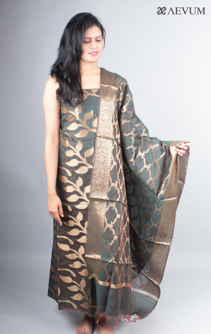 Unstitched Banarasi Silk Kurta Set - 4004 Dress Material Aditri   