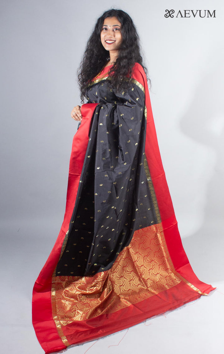 Gorod Soft Silk Saree With Zari Motifs - 4124 - AEVUM