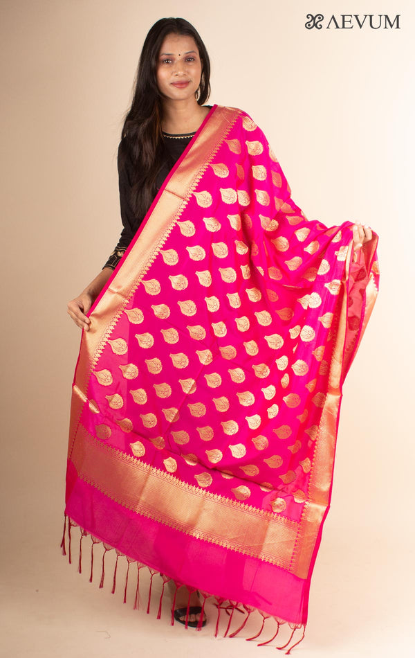 Banarasi katan Silk Dupatta - 4431 - AEVUM