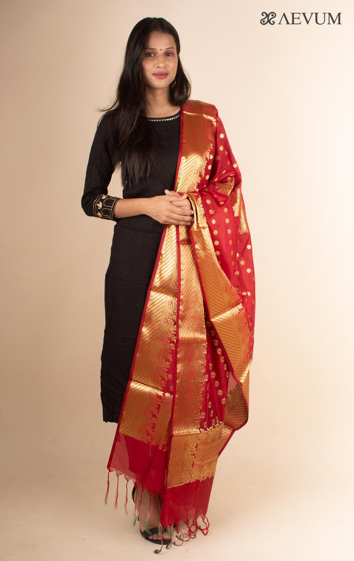 Banarasi katan Silk Dupatta - 4438 - AEVUM