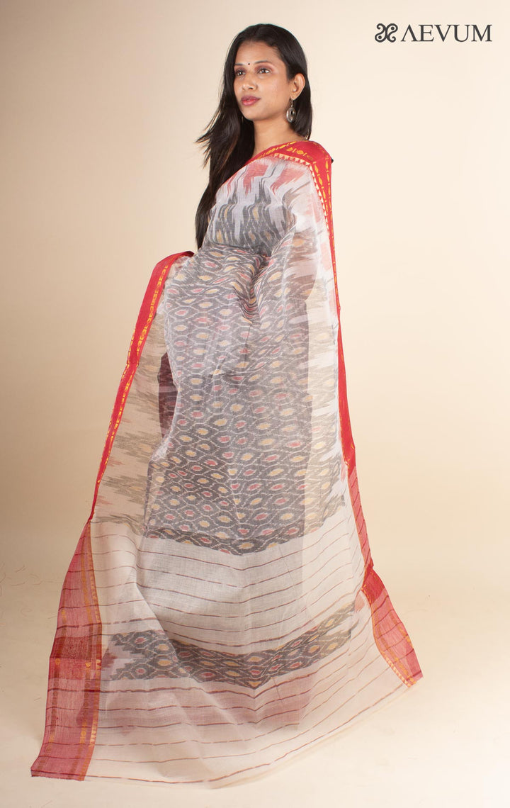 Bengal Cotton Handloom Saree Without Blouse Piece - 4612 - AEVUM