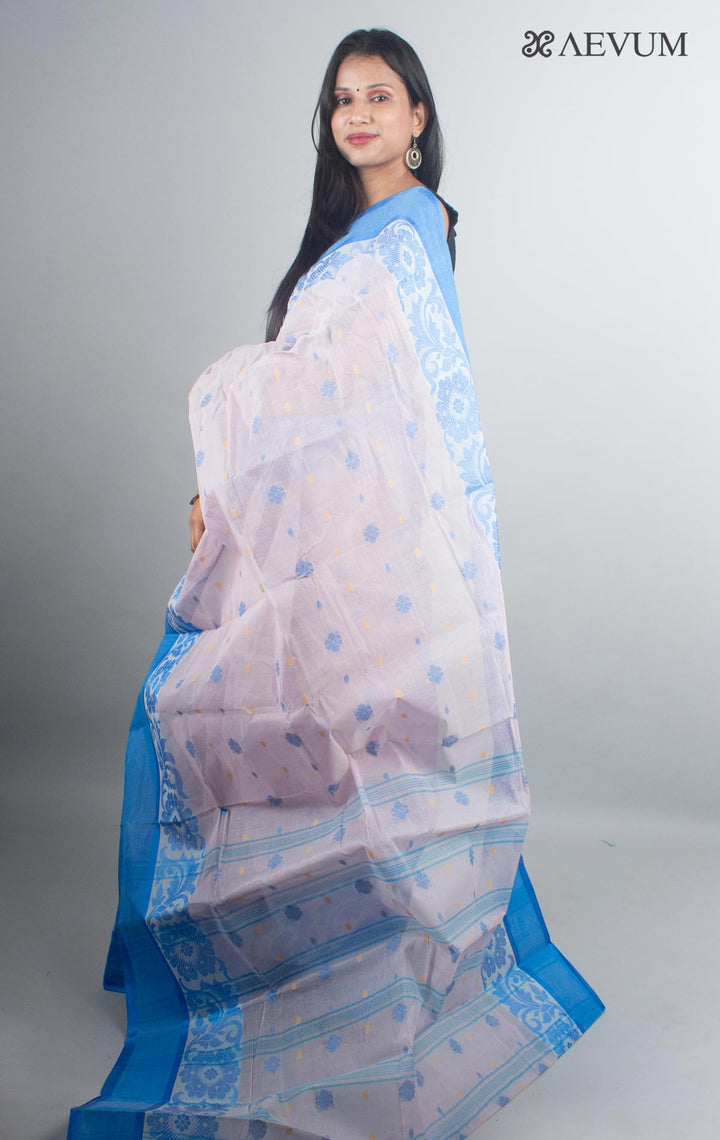 Bengal Cotton Handloom Saree Without Blouse Piece - 4931 Saree AEVUM 2   