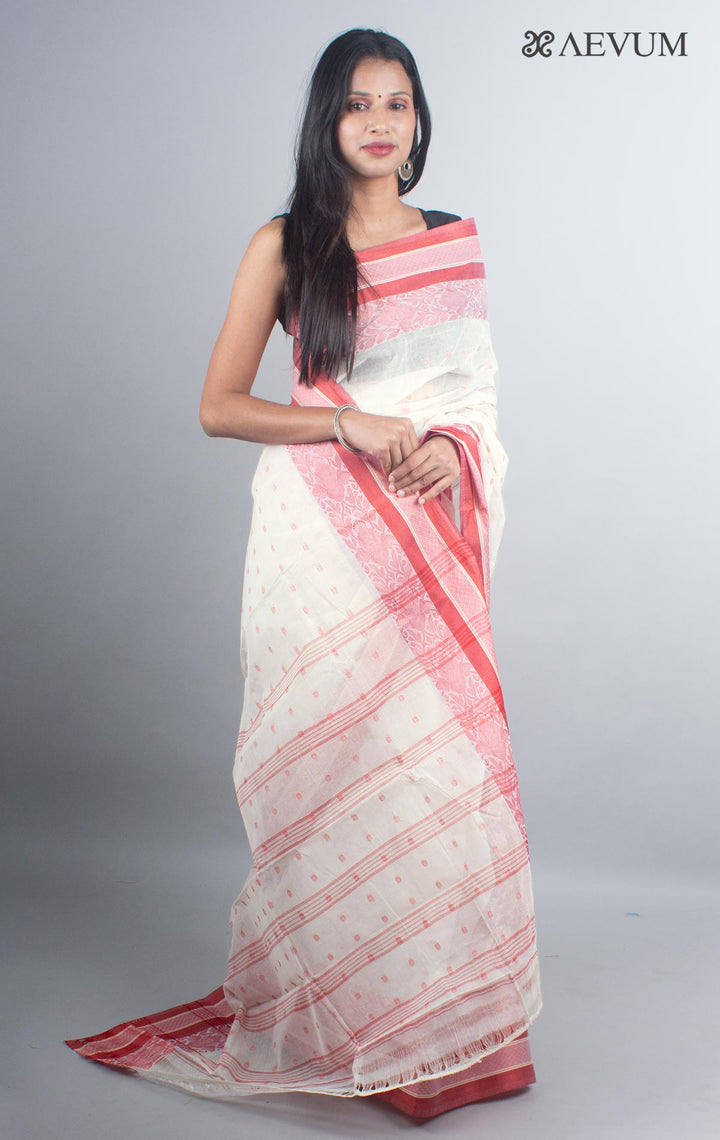 Bengal Cotton Handloom Saree Without Blouse Piece - 4934 Saree AEVUM 2   