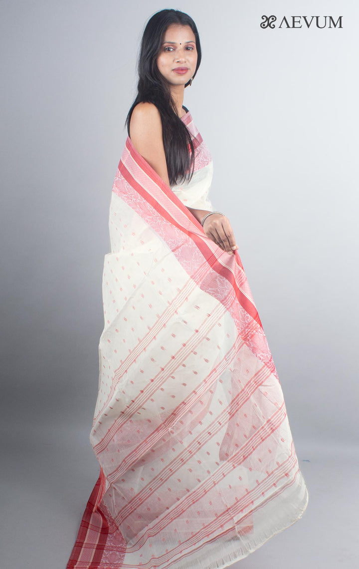 Bengal Cotton Handloom Saree Without Blouse Piece - 4934 Saree AEVUM 2   