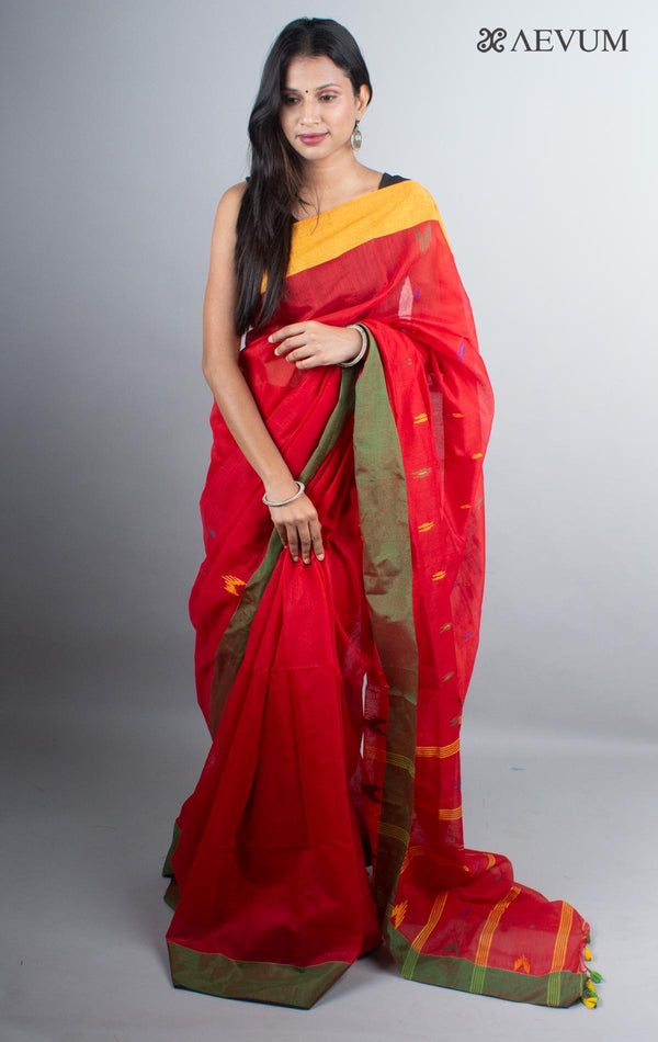 Tant Cotton Silk Bengal Handloom Saree - 4935 Saree Ashoke Pal   