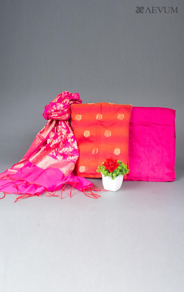 Unstitched Banarasi Silk Kurta Set - 5750 Dress Material Aditri   