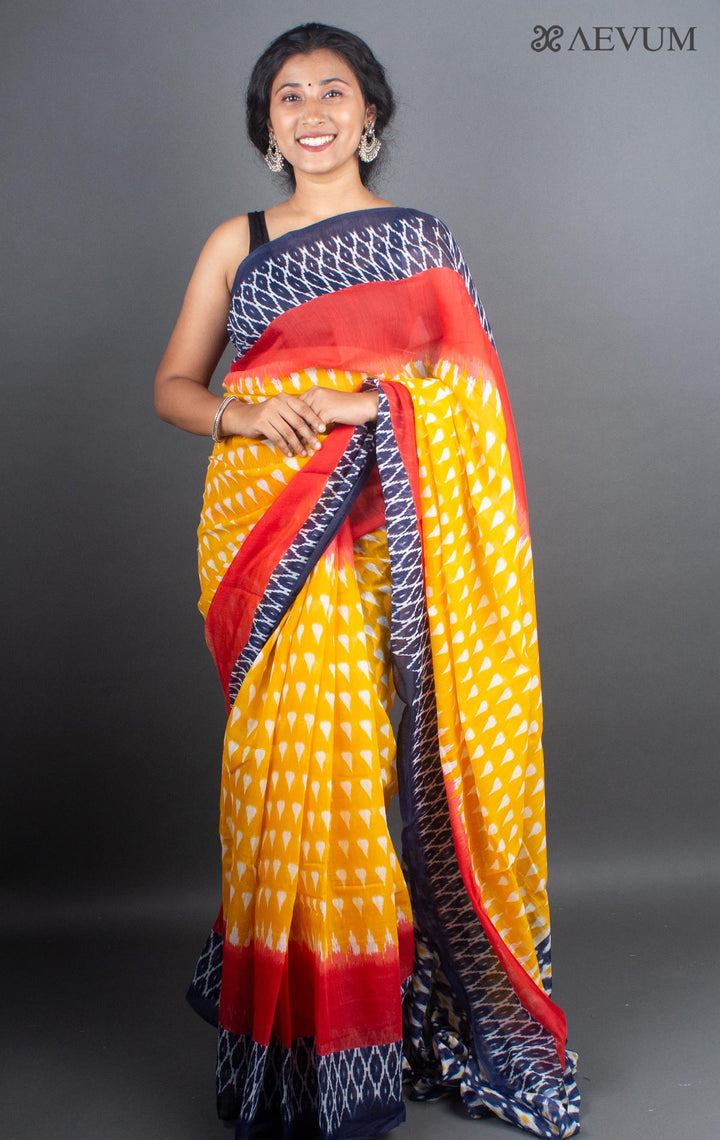 Handloom Cotton Silk Saree - 5284 Saree AEVUM