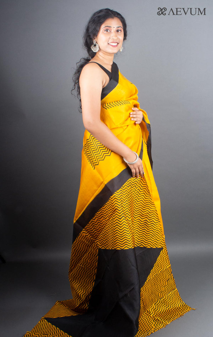 Three Ply Murshidabad Pure Silk with Silk Mark - 5287 - AEVUM