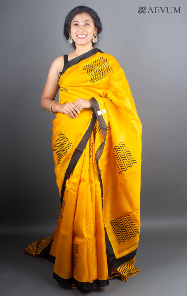 Three Ply Murshidabad Pure Silk with Silk Mark - 5287 - AEVUM