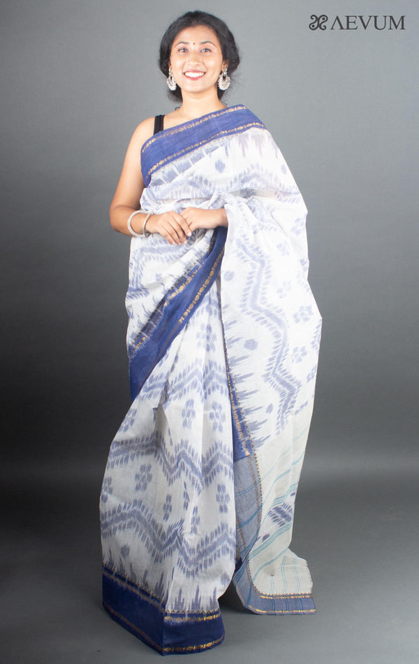 Dhaniyakhali Bengal Cotton Handloom Saree Without Blouse Piece - 5293 Saree Anita Kuthir   
