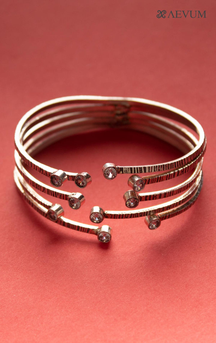 Royal Stone Setting AD Bracelet - 0560 - AEVUM