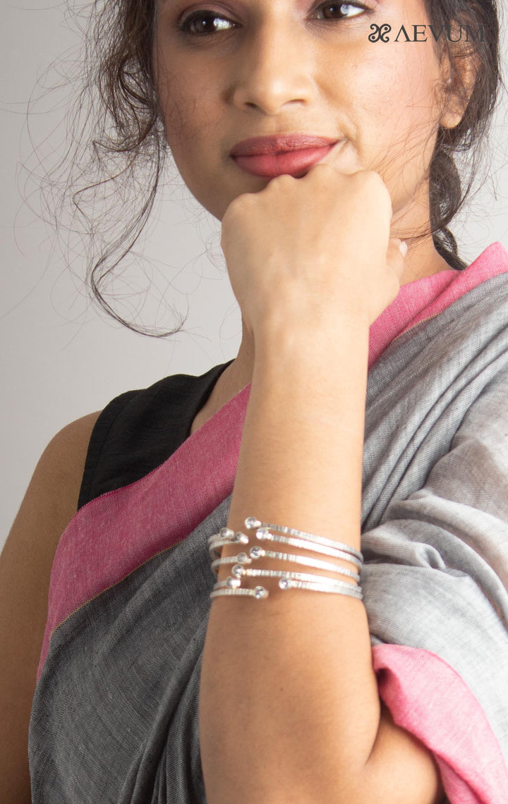 Royal Stone Setting AD Bracelet - 0560 - AEVUM