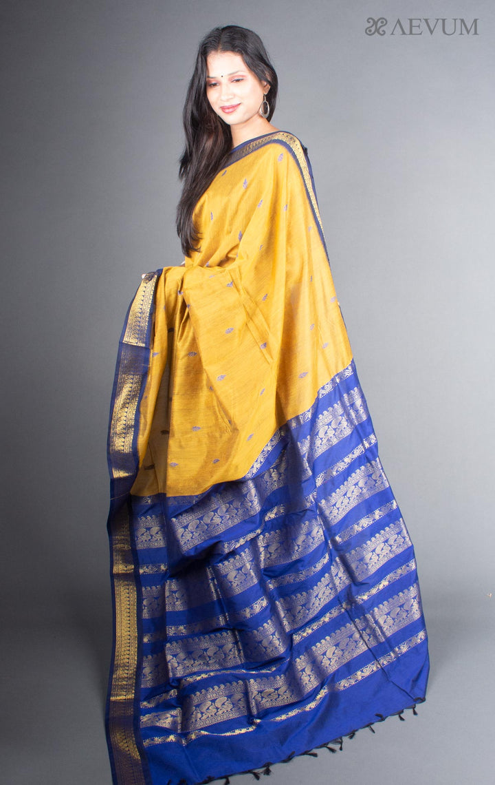 Kalyani South Cotton Silk Handloom Saree with Blouse Piece - 5718 Saree SSH   