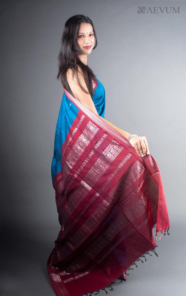 Kalyani South Cotton Silk Handloom Saree with Blouse Piece - 5723 Saree SSH   