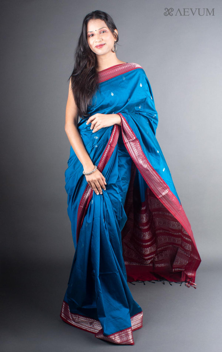 Kalyani South Cotton Silk Handloom Saree with Blouse Piece - 5723 Saree SSH   