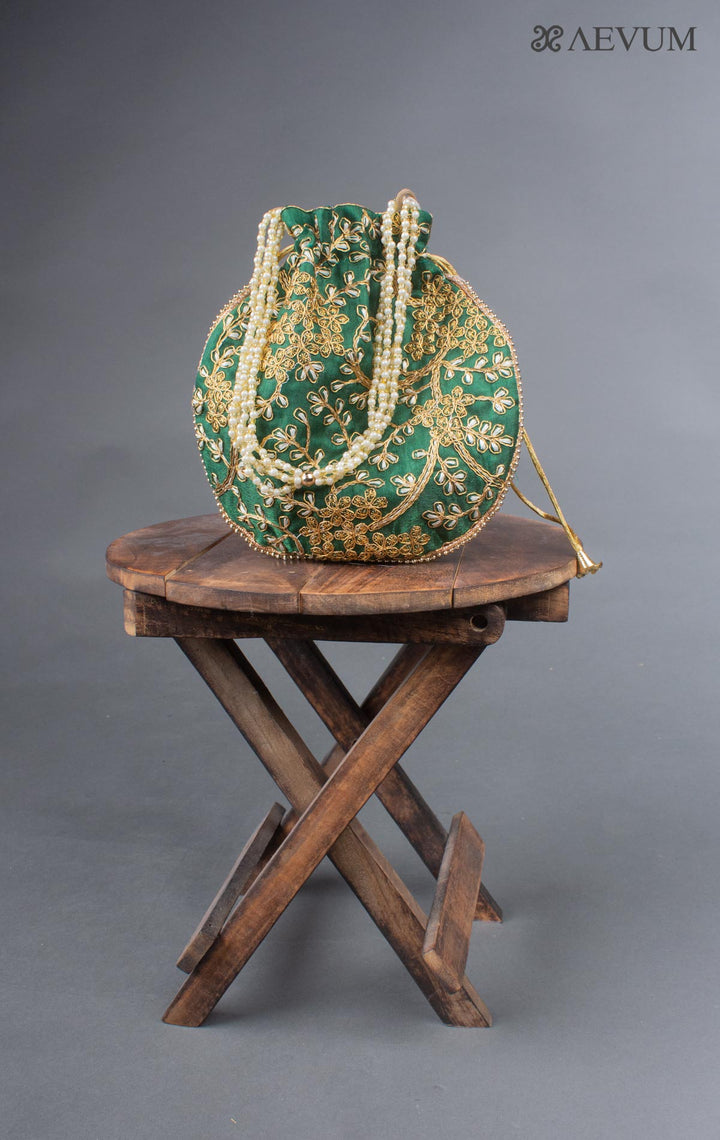 Embroidered Potli Bag - 6240 Potli Bag AEVUM