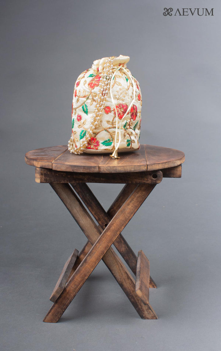 Embroidered Potli Bag - 6259 Potli Bag AEVUM