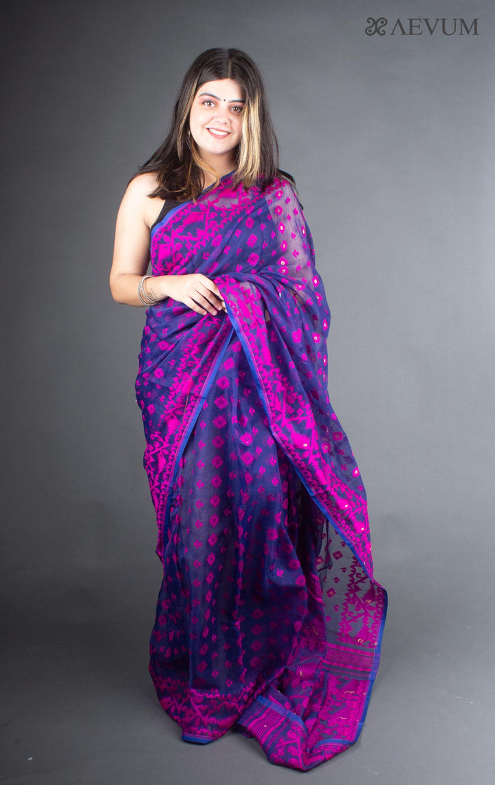 Bangladeshi Style Jamdani Saree - 6312 - AEVUM