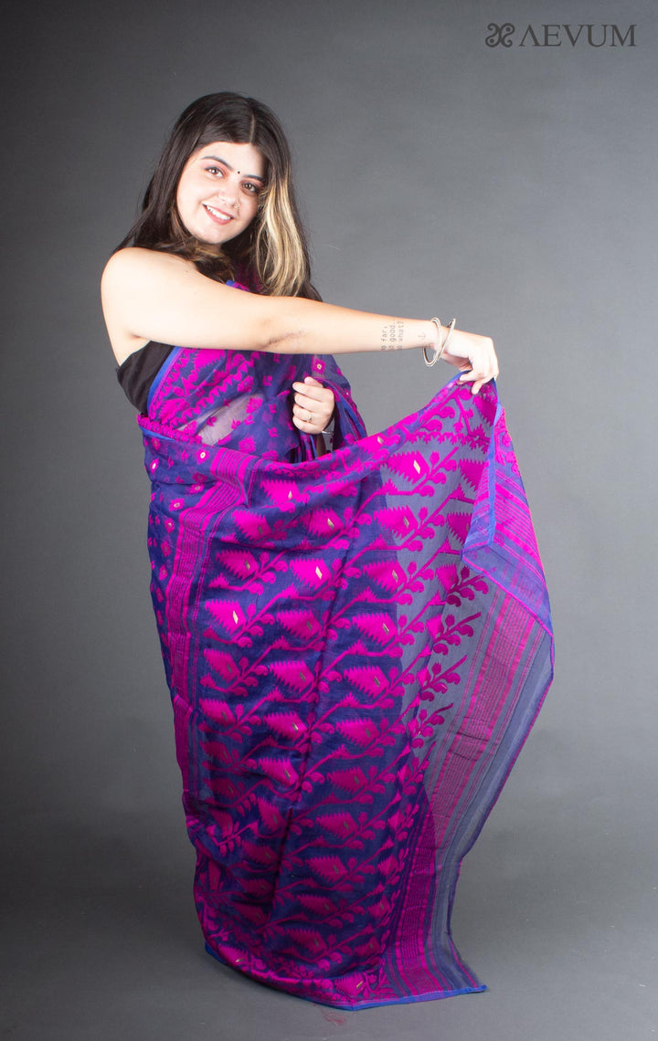Bangladeshi Style Jamdani Saree - 6312 - AEVUM