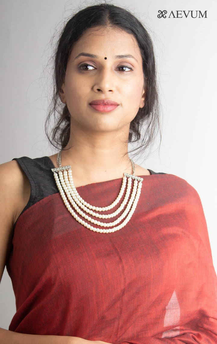 Four String Pearl Necklace - 0643 Jewellery AEVUM