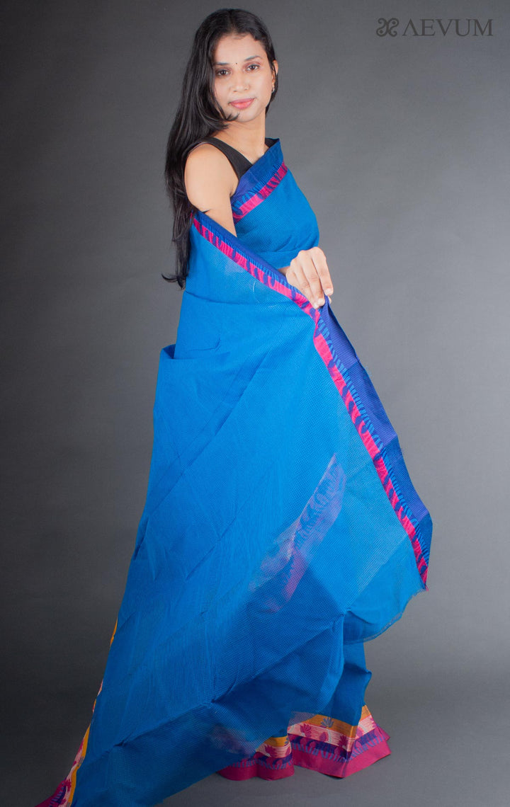 Bangladeshi Cotton Handloom Saree Without Blouse Piece - 6431 Saree AEVUM 2   