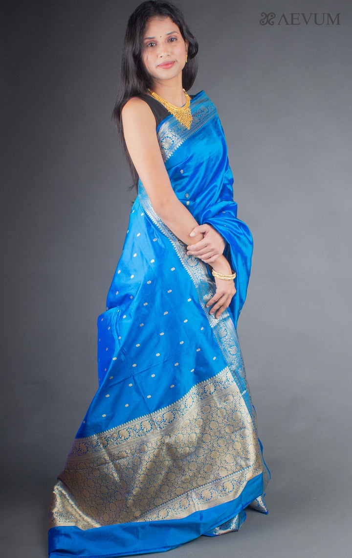 Banarasi Silk Saree with Silk Mark - 6642 - AEVUM