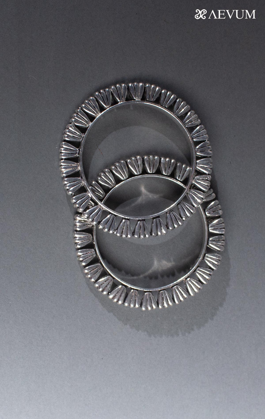 Oxidised Bangles Pair - 8035 Jewellery AEVUM