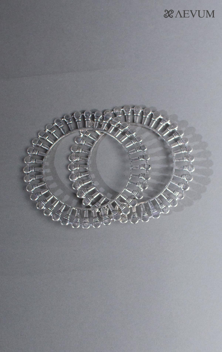 Oxidised Bangles Pair - 8039 Jewellery AEVUM