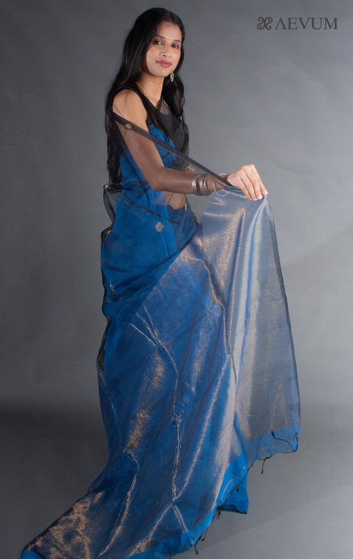 Ball Buti Matka Muslin Silk Saree - 8050 - AEVUM