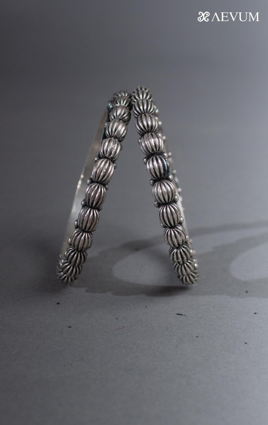 Oxidised Bangles Pair - 8220 Jewellery AEVUM