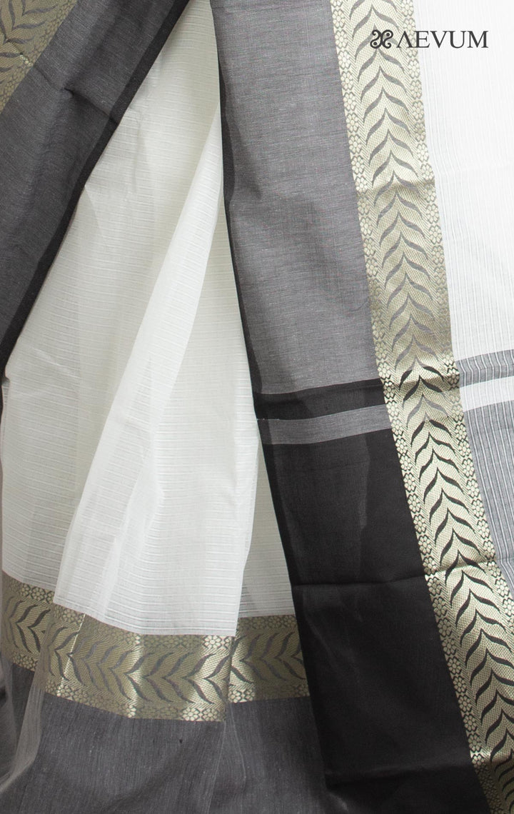 Bangladeshi Cotton Handloom Saree Without Blouse Piece - 0827 - AEVUM