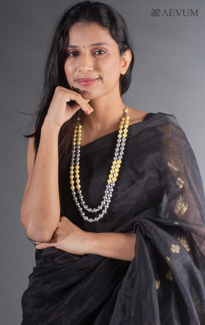 Designer Double Layer Beaded Mala - 8294 Jewellery AEVUM