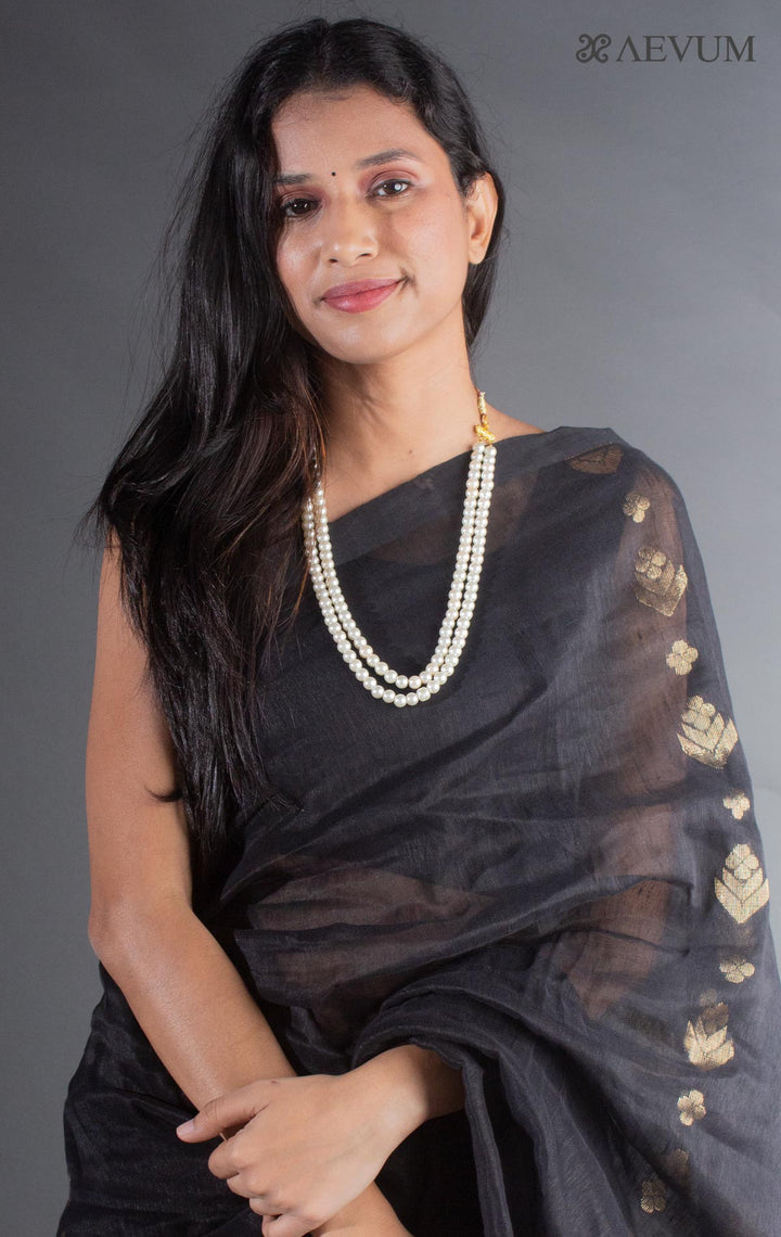 Designer Golden Pearl Mala - 8297 - AEVUM