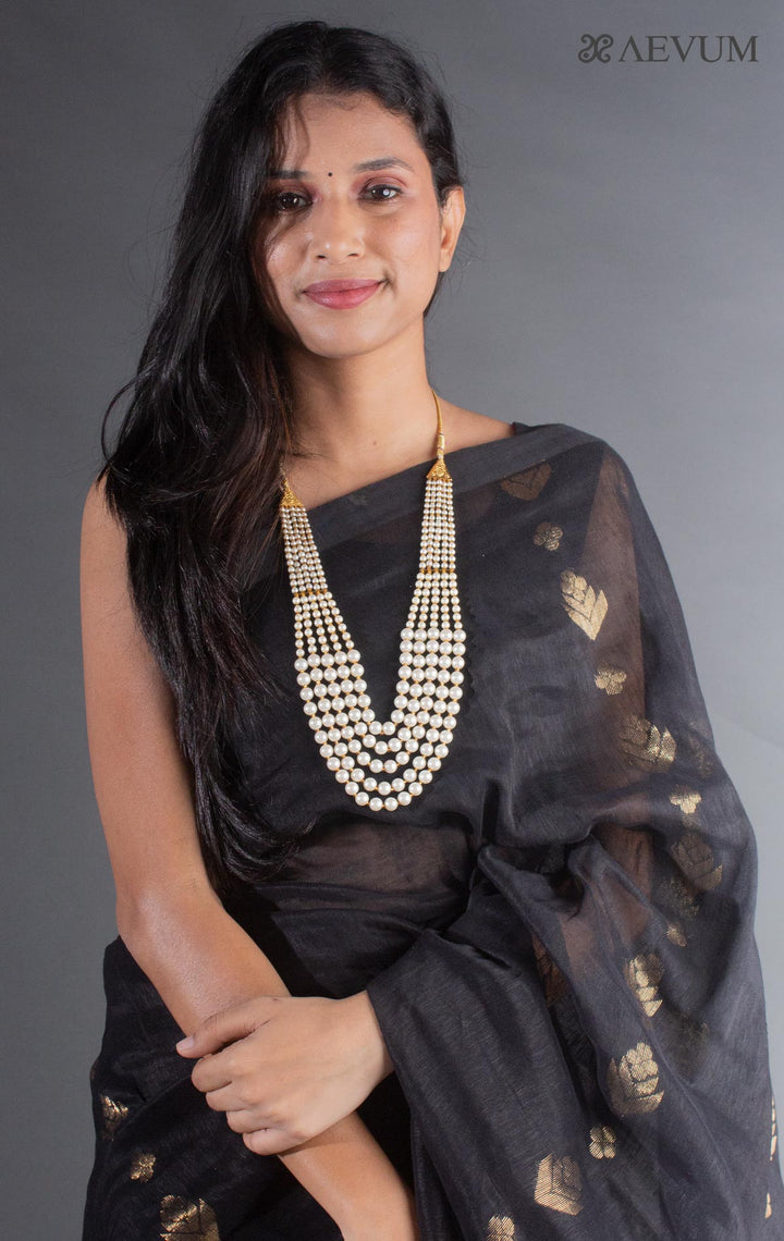 Heavy Designer Five Layer Pearl Mala - 8298 Jewellery AEVUM