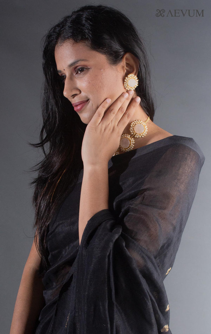 Kundan Meena Choker Set - 8311 Jewellery AEVUM