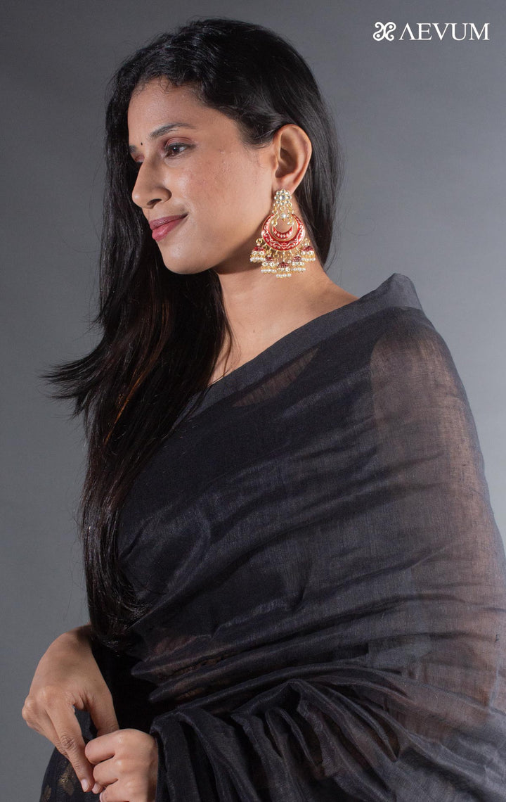 Meenakari Kundan Jhumka - 8320 - AEVUM