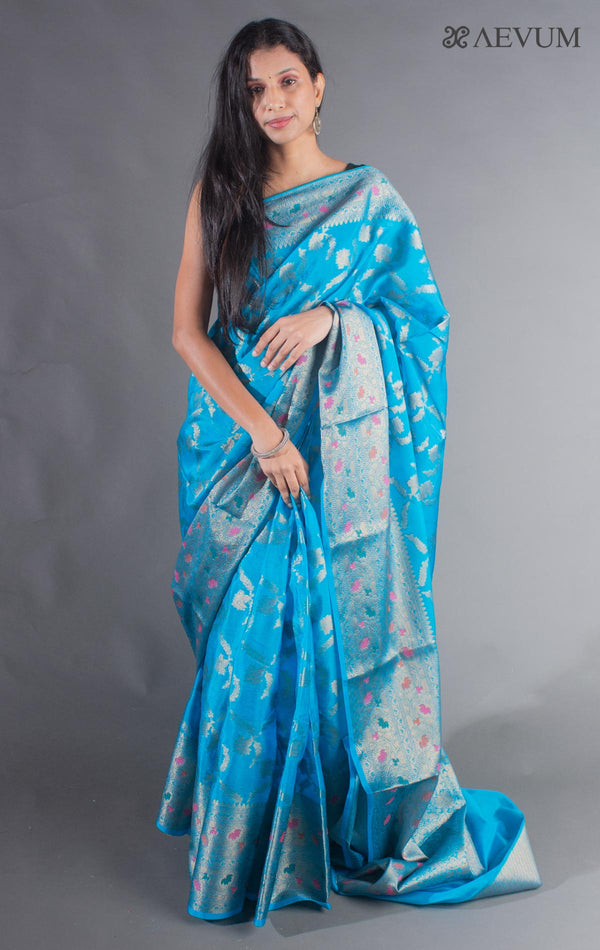 Soft Silk Banarasi Saree - 8365 - AEVUM