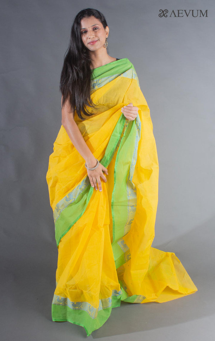 Bengal Cotton Handloom Saree Without Blouse Piece - 8472 Saree Ashoke Pal   