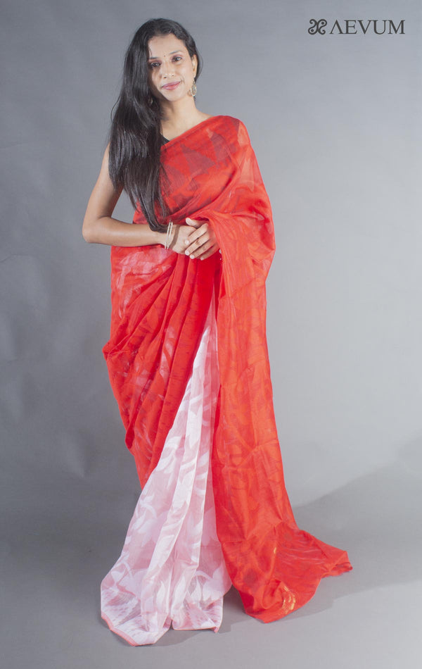 Paddo Dhakai Jamdani Saree without Blouse Piece - 8592 Saree Anita Kuthir   