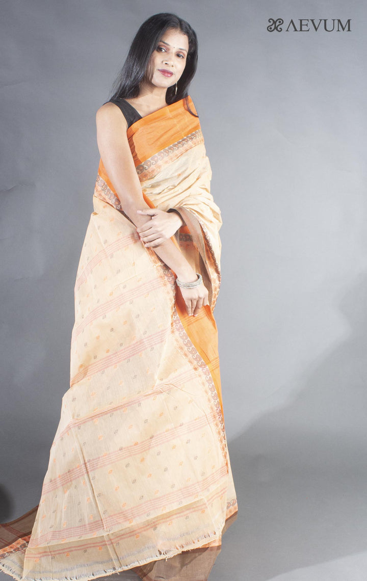 Bengal Cotton Tangail Tant Saree - 8890 Saree Anita Kuthir   