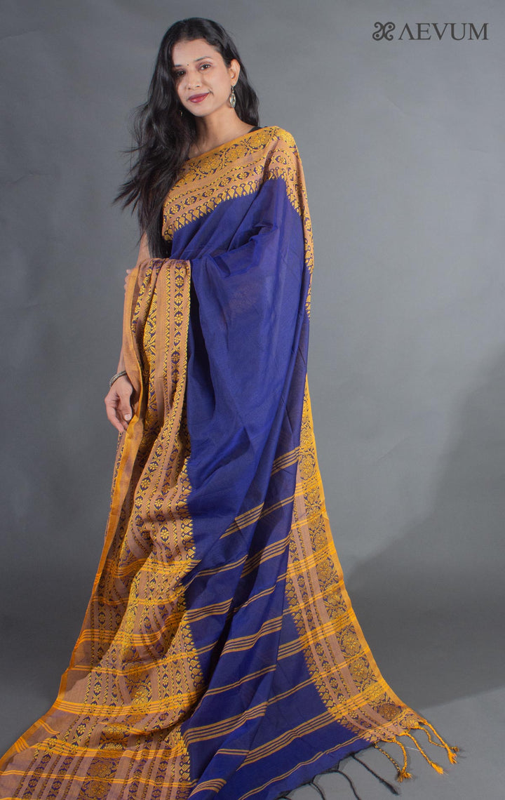 Begampuri Bengal Cotton Handloom Saree - 8925 Saree AEVUM 2   