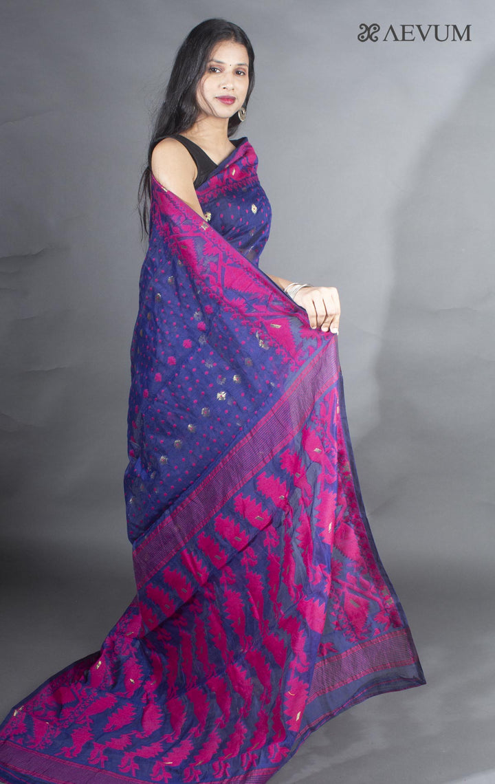 Bangladeshi Style Jamdani Saree - 9025 - AEVUM