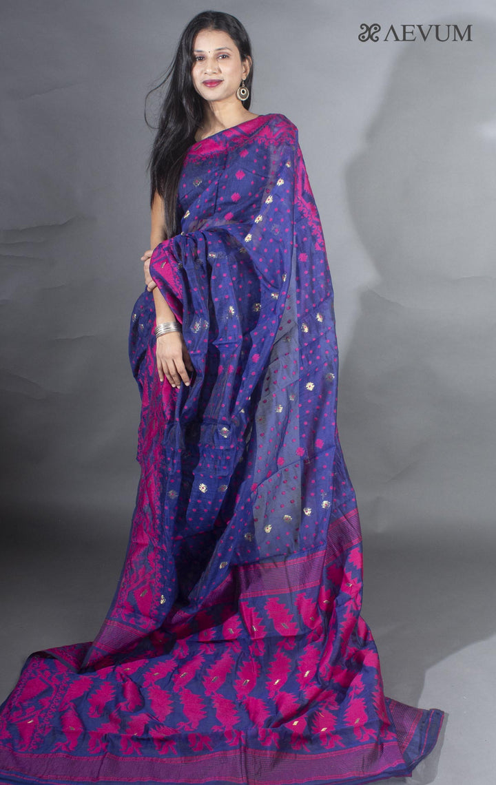 Bangladeshi Style Jamdani Saree - 9025 - AEVUM
