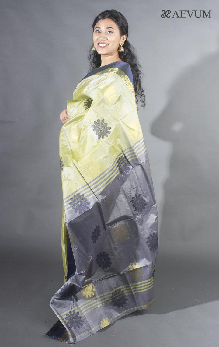 Semi Tussar Gorod Silk Saree - 9091 - AEVUM